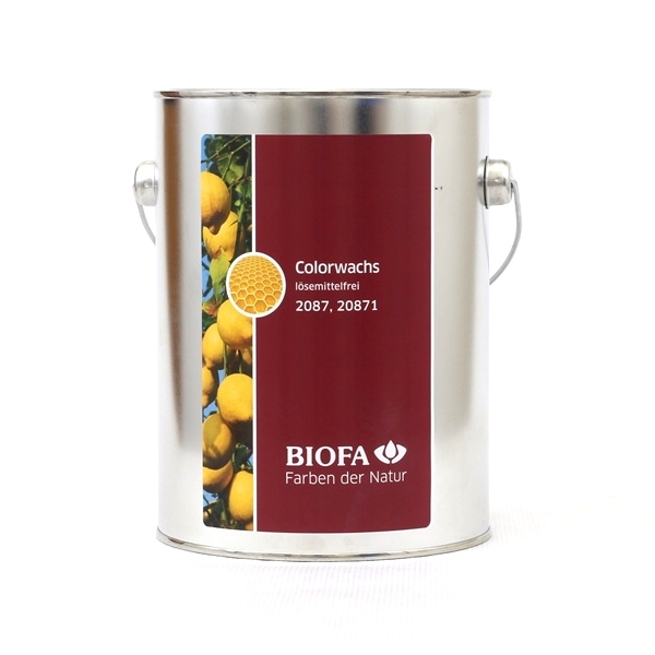 BIOFA Colorwachs, lösemittelfrei farblos 2087, farbig 20871